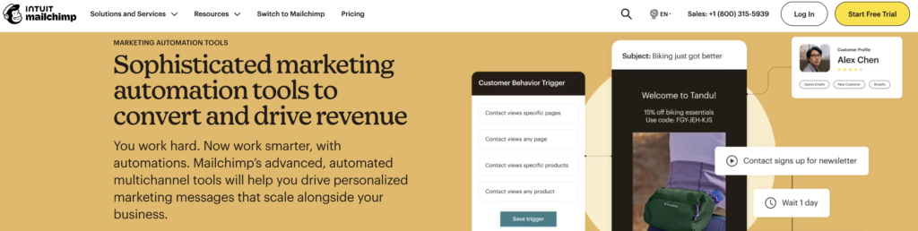 Convertkit vs Mailchimp: mailchimp automation